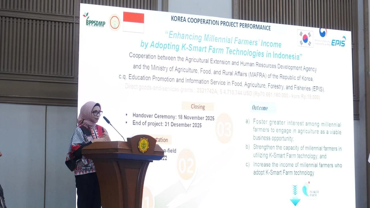 Penutupan Proyek K-Smart Farm: Indonesia–Korea Perkuat Transformasi Pertanian Cerdas untuk Generasi 