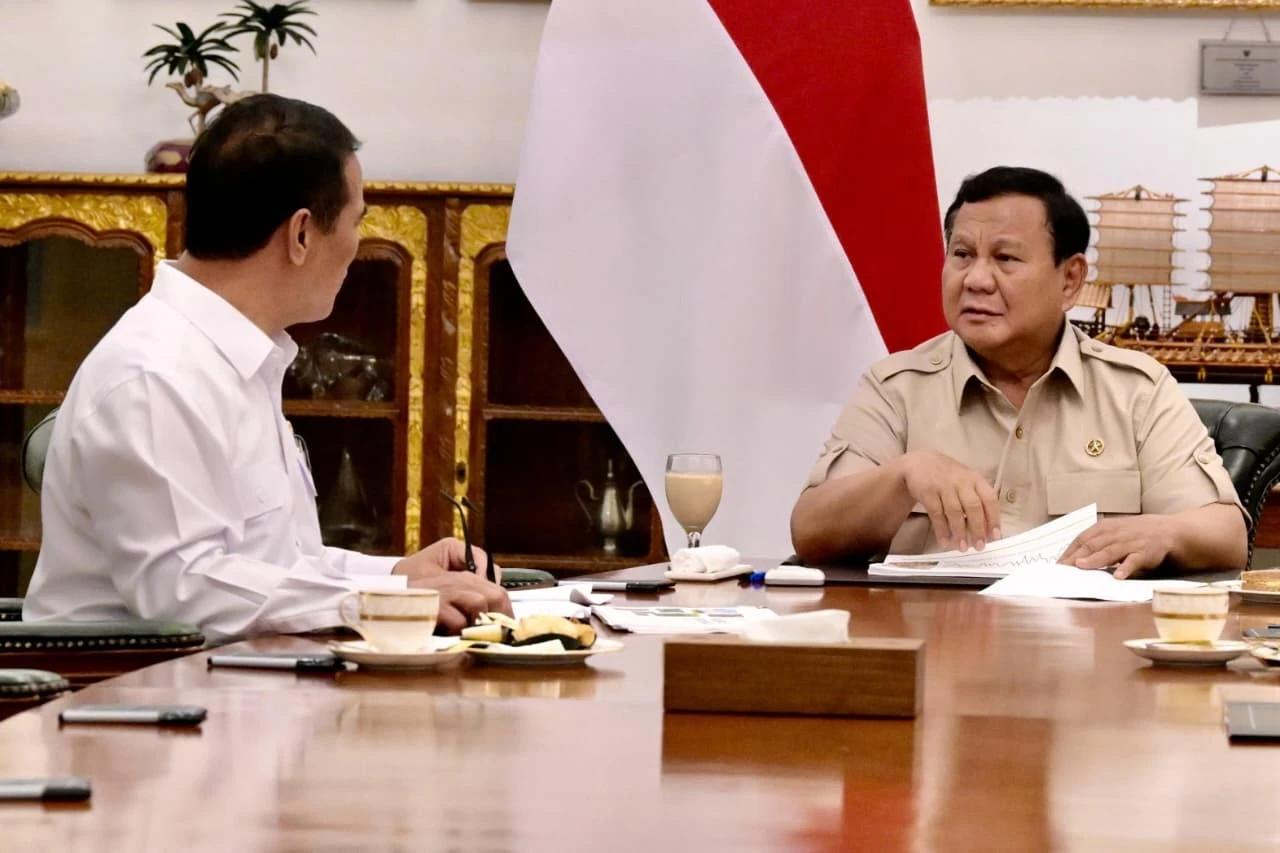 Mentan Amran Lapor ke Presiden: Pangan Aman, Hilirisasi Dipercepat untuk Kesejahteraan Petani