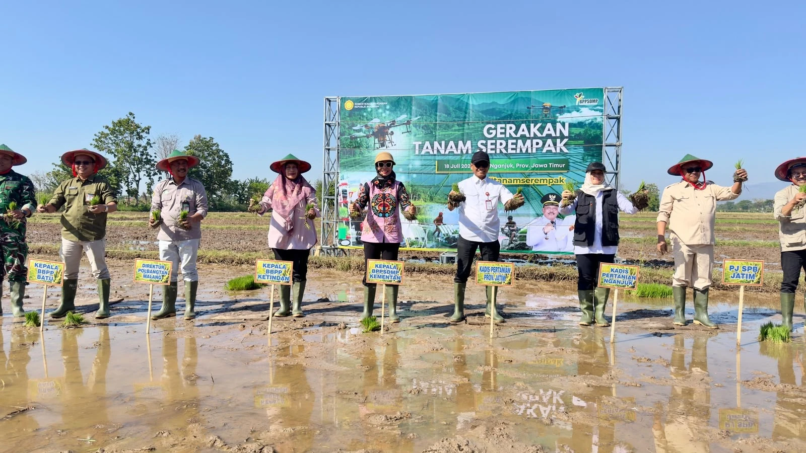 Tanam Serempak Nganjuk