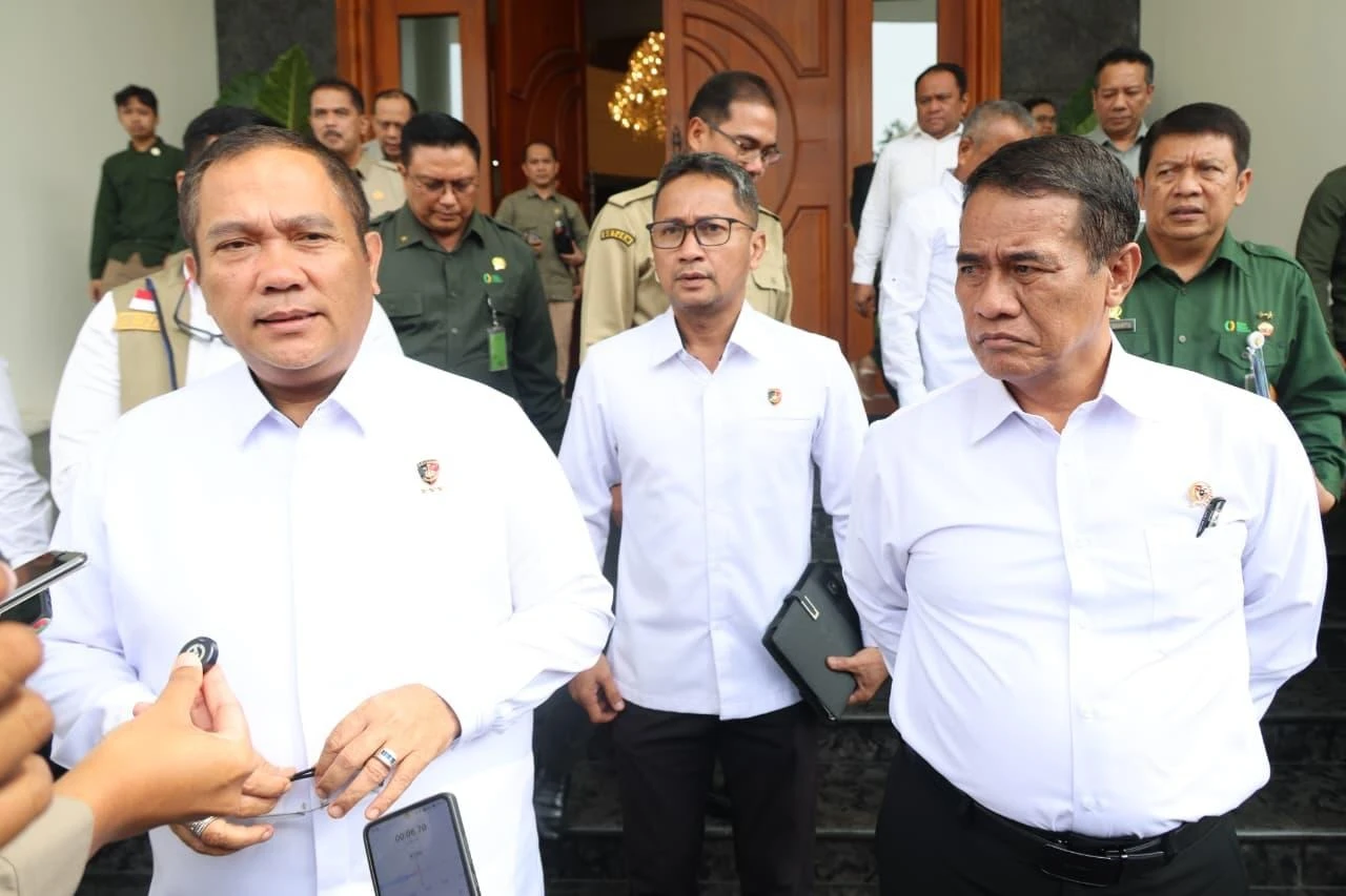 Mentan Amran Sambut Wamentan Alim, Perkuat Transformasi Pertanian dan Swasembada Pangan